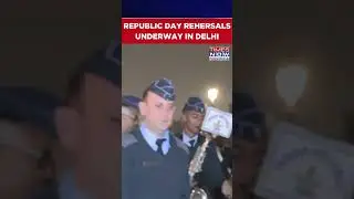 Republic Day 2026: Parade Rehearsals Underway In Delhi Amid Intense Cold Wave #shorts
