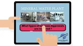 What Licenses required for starting Mineral Water Plant | How to setup Mineral Water Business