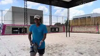 Beach Tennis - Treino na Zuma - Peres/Ponti x Branco/Buemo - 3º set
