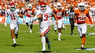 Caleb Williams 66 Yard Touchdown Run on 4th & 1 2021 Texas vs Oklahoma (4K60fps)
