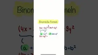 So machst du den Fehler nie wieder! Und merkst Dir auch noch die binomischen Formeln! #mathe #lernen