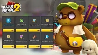 MAPLESTORY 2 EVENT SHOP, MR. MONDAY!