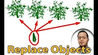 71   ثرى دى ماكس  Replace objects script
