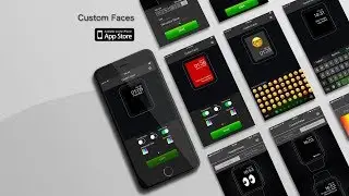 Apple Watch Custom Faces Preview - iPhone app
