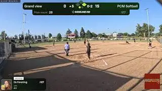 PCM Softball vs. Grand view (2025.06.20)