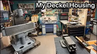 Il Mio piccolo Laboratorio di Meccanica di precisione  - My Deckel FP2 Housing- Home Shop Renovation