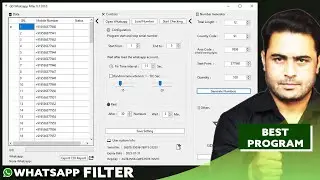 How to validate bulk numbers whatsapp | filter bulk number whatsapp