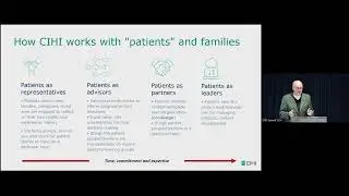 9th Annual Patients Redefining the Future of Health Care in Canada Summit: CIHI Presentation Excerpt