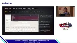 Software Architecture Measurement Experiences from a Multinational Company
