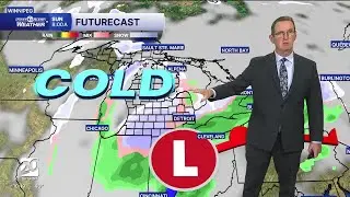 The season's first snow
