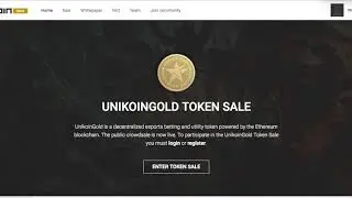 Ubiq the next Ethereum?!? Unikoin Gold ICO Major Project! $$$$ Mark Cuban Invested