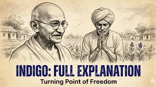 12th-Indigo | Hindi Summary | CBSE | NCERT | SEA | by Mehul Shastri