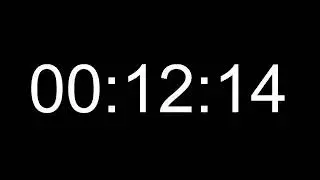 1 Hour Countdown Timer | Clean & Minimal | No Ads, No Music | Study, Focus Timer