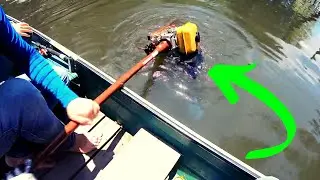 Motor rabeta afundou no meio da Pescaria. E agora? Saiba o que fazer.
