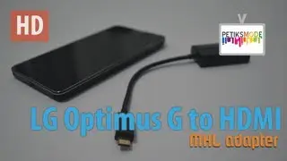 LG Optimus G to HDMI screen mirroring via MHL adapter