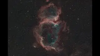 Astrophotography / SH2-199 (Soul nebula) quick and easy with OSC camera in Hb SII
