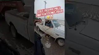 Somali illegal trucker pulled over in rusted out truck #bodycam #police #trump #funny #somali #cdl