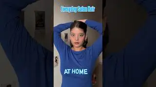 The best way of getting salon hair ar home #explorepage #salonhair #hairtutorial #blowdryhair