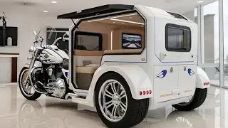 2026 Harley Davidson Camper Trike &ndash; Ultimate Touring Motorcycle with Built-In Camper
