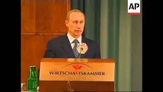 AUSTRIA: RUSSIAN PRESIDENT PUTIN VISIT