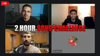 🔴LIVE! 2-Hour Song Challenge Vol. 3 ft. Cole Sanye, Ve, & NFJ Meechie (4 Artists vs. The Clock)