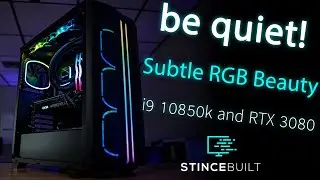be quiet! Subtle Pure Base Build w/ i9 10850k & RTX 3080