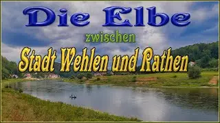 Die Elbe zwischen Rathen und Wehlen im Elbsandsteingebirge in der S&auml;chsische Schweiz