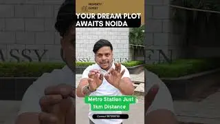 Dream Plot in noida near Metro #plots #realestate #property #investment #shorts #ytshorts #house