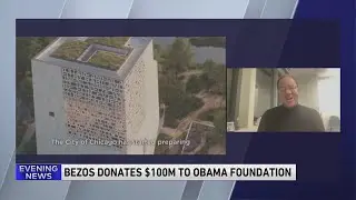 Bezos gifts Obama Foundation $100 million