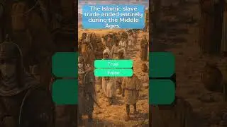 Did the Islamic Slave Trade End in the Middle Ages? ⏳🕌 #history #trivia