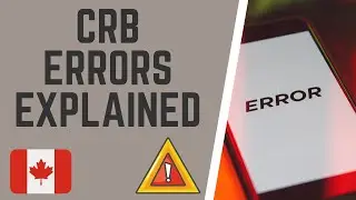 CRB Update | Error Messages Explained! Oct 13