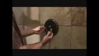 How to tighten a loose shower handle
