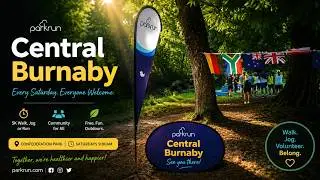 Parkrun 5k Central Park Burnaby BC, Canada