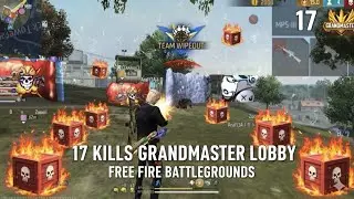 17 Kills + Grandmaster Rank Push! 😱 Free Fire Highlights #RushGameplay #17kills #Grandmaster #FFBD