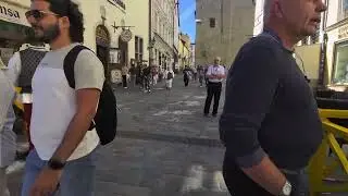 Midsummer walk in Tallin old town. June 2024
