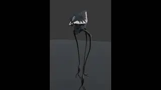 Tripod walk cycle revamped [Blender] (OLD) #waroftheworlds #wotw #tripod #alien