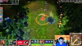 xPeke Lee Sin vs Nasus | Diamond 1 ranked solo queue top play
