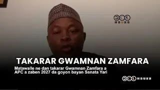 Matawalle ne dan takarar Gwamnan Zamfara a APC a zaben 2027 da goyon bayan Sanata Yari  -
