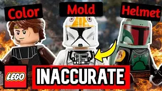 The Most Inaccurate LEGO Star Wars Minifigures...
