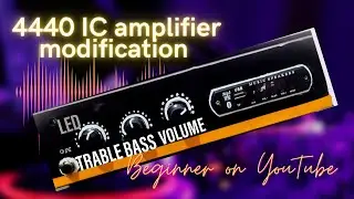 4440 IC amplifier circuit modified # How to make good quality sound Box #4440 IC amplifier Box#