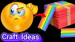 Amazing Ice Cream Stick Crafts You Must Try | Easy DIY Ideas