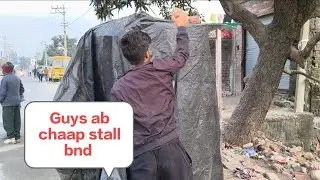 Chaap stall bnd ab  😐😐😐#akshayk7 #business #viral #vlog #close 