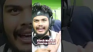 ~ Stock Market Course Scam || #stockmarket #course #scam #trading #shorts