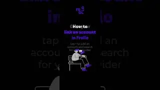 Linking an account in Frollo