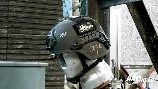 AA Shield MICH Ballistic Helmet Test | 5 Shots | 9mm FMJ | NIJ Standard | Tested by NTS