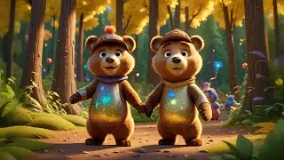 Two Magical Bears Wear Glittery Hats | Fun and Magical Song for Kids | Nursery Rhymes and Baby Songs
