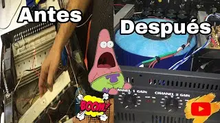 Reconstrucción de amplificador con proyectos del canal 🔥💪💪👏👌