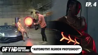 Behind The Scenes of an Automotive Fashion Photoshoot with a Lamborghini Aventador for DS. | EP. 4