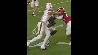 🚨 TOUCHDOWN MIAMI 🚨 MALACHI TONEY TD! NOW TRAIL 24-21 👀 #cfp #collegefootball #miami #indiana