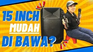 15 Inch Mudah Di Bawa Dan Dapat 2 Mic Wireless Juga?! Emang Iya?│REVIEW DAN TESTING ASHLEY SPA 15